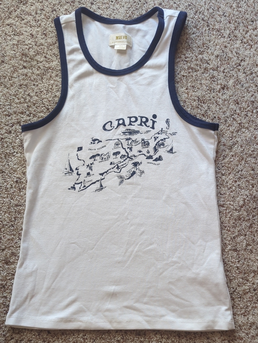 Maeve By Anthropologie Capri Tank Small